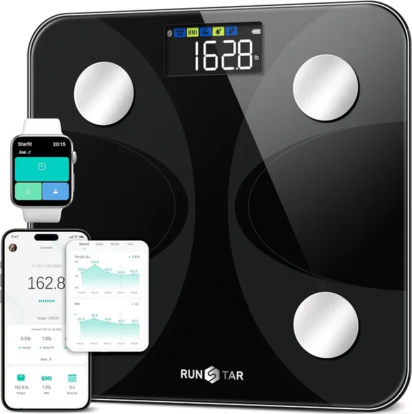 Runstar báscula de baño digital inteligente