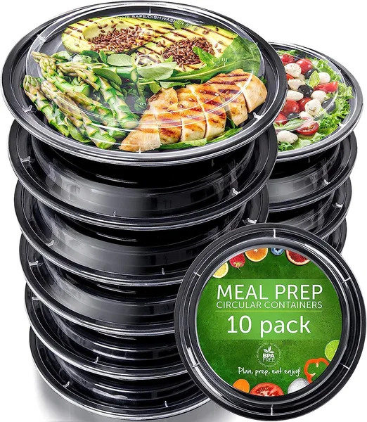 Prep Naturals, recipientes para meal prep (10 piezas)